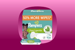 Pampers Baby Wipes on Amazon: Get 36 Packs for $66 After $20 Credit card image