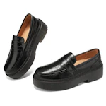 Women's Platform Penny Loafers