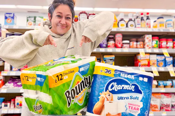 Large Charmin and Bounty Paper Products, as Low as $5.97 Each at Walgreens