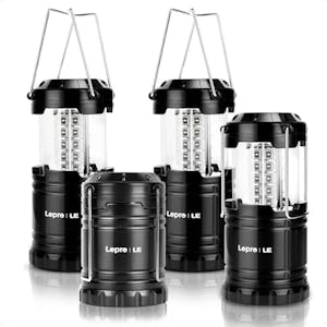 LED Lanterns 4-Pack