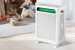 air purifier in living room