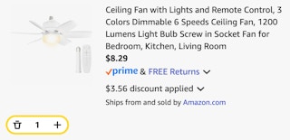 Ceiling Fan with Remote Control