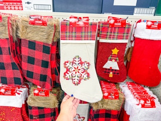 dollar tree christmas stocking