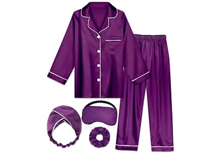 Kids' Satin Pajama Set