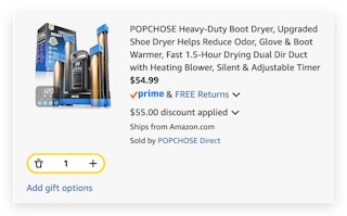 POPCHOSE Heavy Duty Boot Dryer
