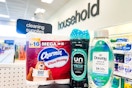 charmin toilet paper, downy unstoppables, and downy fabric rinse