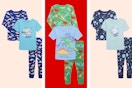 Toddler 3-piece pajama sets in three color/pattern choices