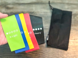 Resistance Bands 5-Pack, Just $3.49 After Amazon Promo Code (Reg. $17) card image