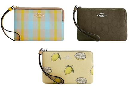 Coach Wristlet