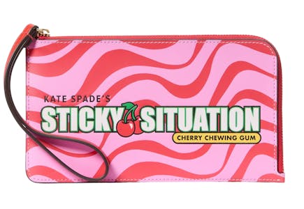 Kate Spade Bubble Gum Wristlet