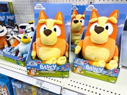 Bluey Sound Effects Talking Plush, as Low as $9.97 at Target (Reg. $20) card image