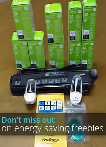 Get Free Light Bulbs, Shower Heads and More from Your Electric Company