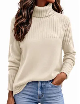 Women's Turtleneck Sweater