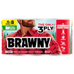 2 Brawny Paper Towels 4-Packs