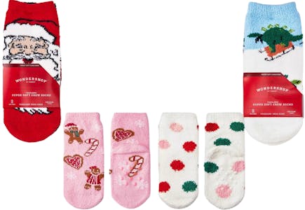 Wondershop Toddler Cozy Socks Set