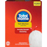 2 Total Home Kitchen Trash Bag Boxes
