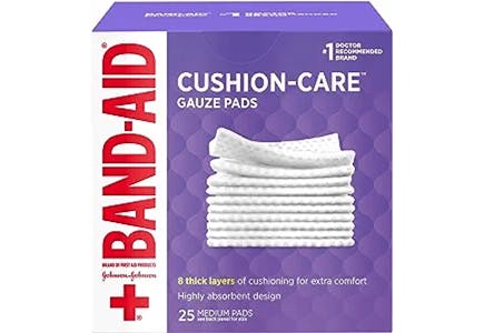 Band-Aid Gauze Pads