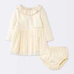 Cloud Island Baby Ruffle Dress