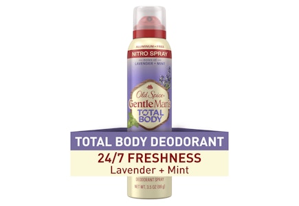 Old Spice Total Body Deodorant
