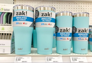 zak tumblers for cold beverages