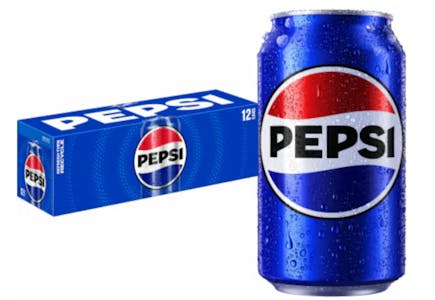 5 Pepsi Soda 12-Packs
