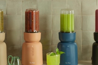 blenders on a table
