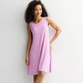 Croft & Barrow Women's Swing Dress