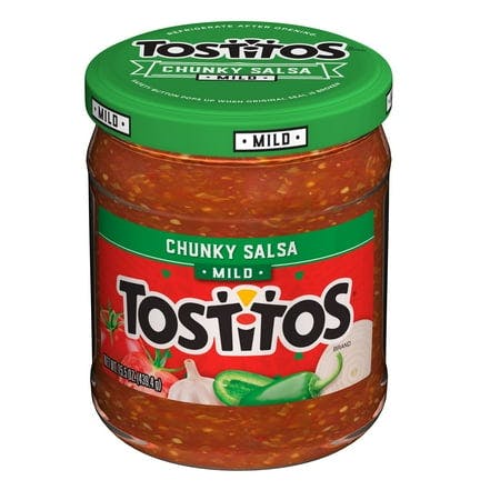 2 Tostitos Chunky Salsa