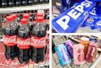 coca cola pepsi poppi soda collage