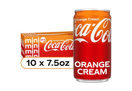 Coca-Cola Orange Cream Soda 10-Pack
