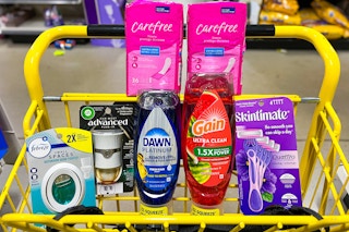 dollar general personal care household deals haul in shopping cart