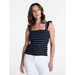 Time and Tru Women's Smocked Tank