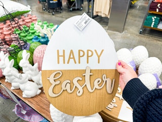 kroger happy easter sign
