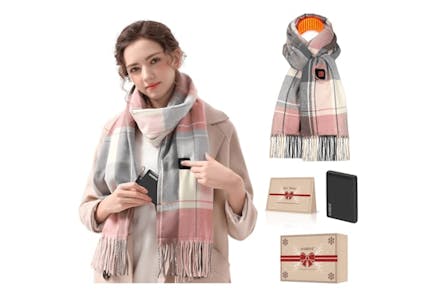 Women's Rechargeable Heated Scarf