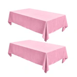 Faux Linen Tablecloths