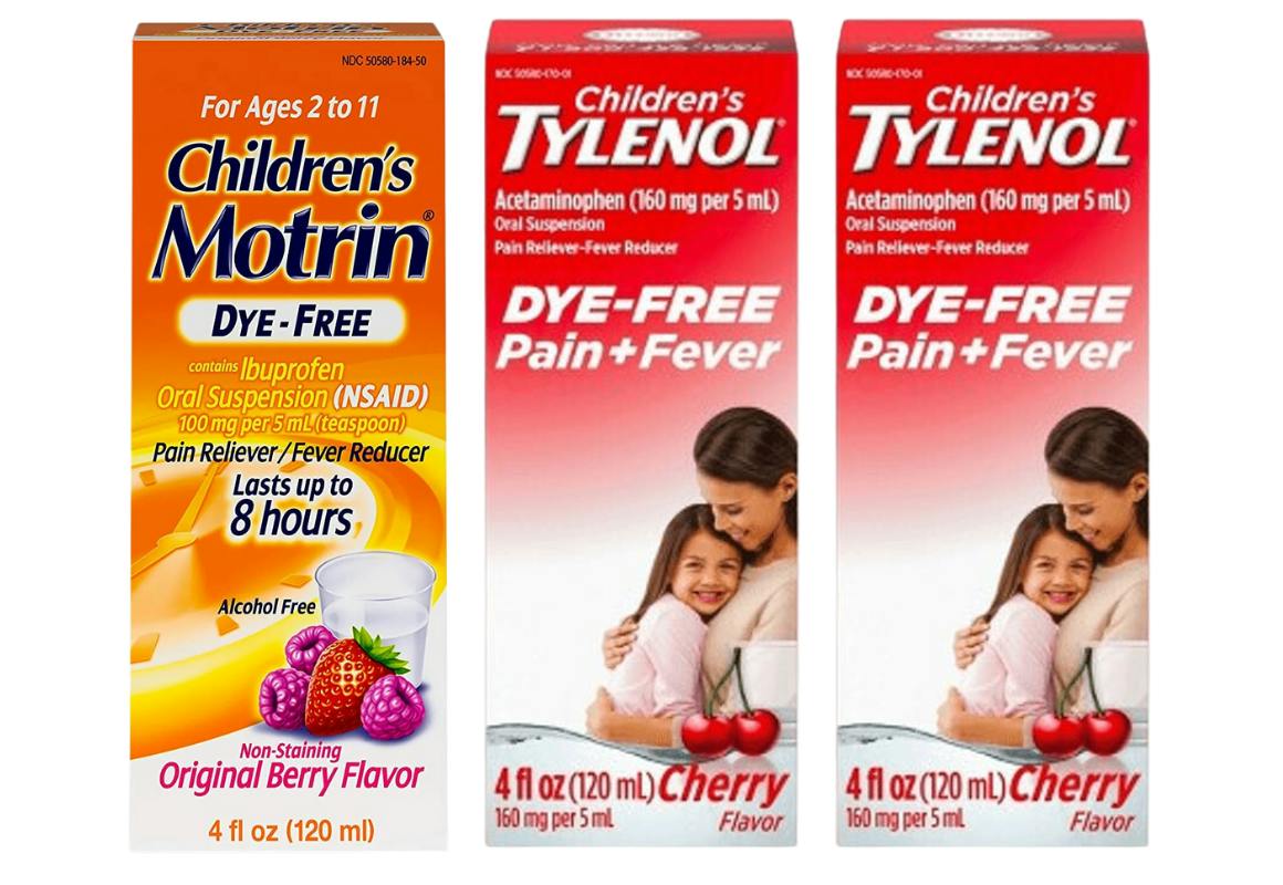 3 Children's Pain Relievers