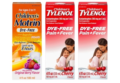 3 Children's Pain Relievers