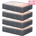Under Bed Storage Containers 4-Pack