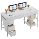 Computer Desk with 6 Drawers