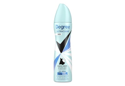 Degree Women's UltraClear Dry Spray