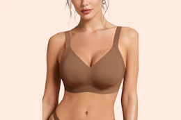 Supportive Wireless Bra B0F43G4F4V