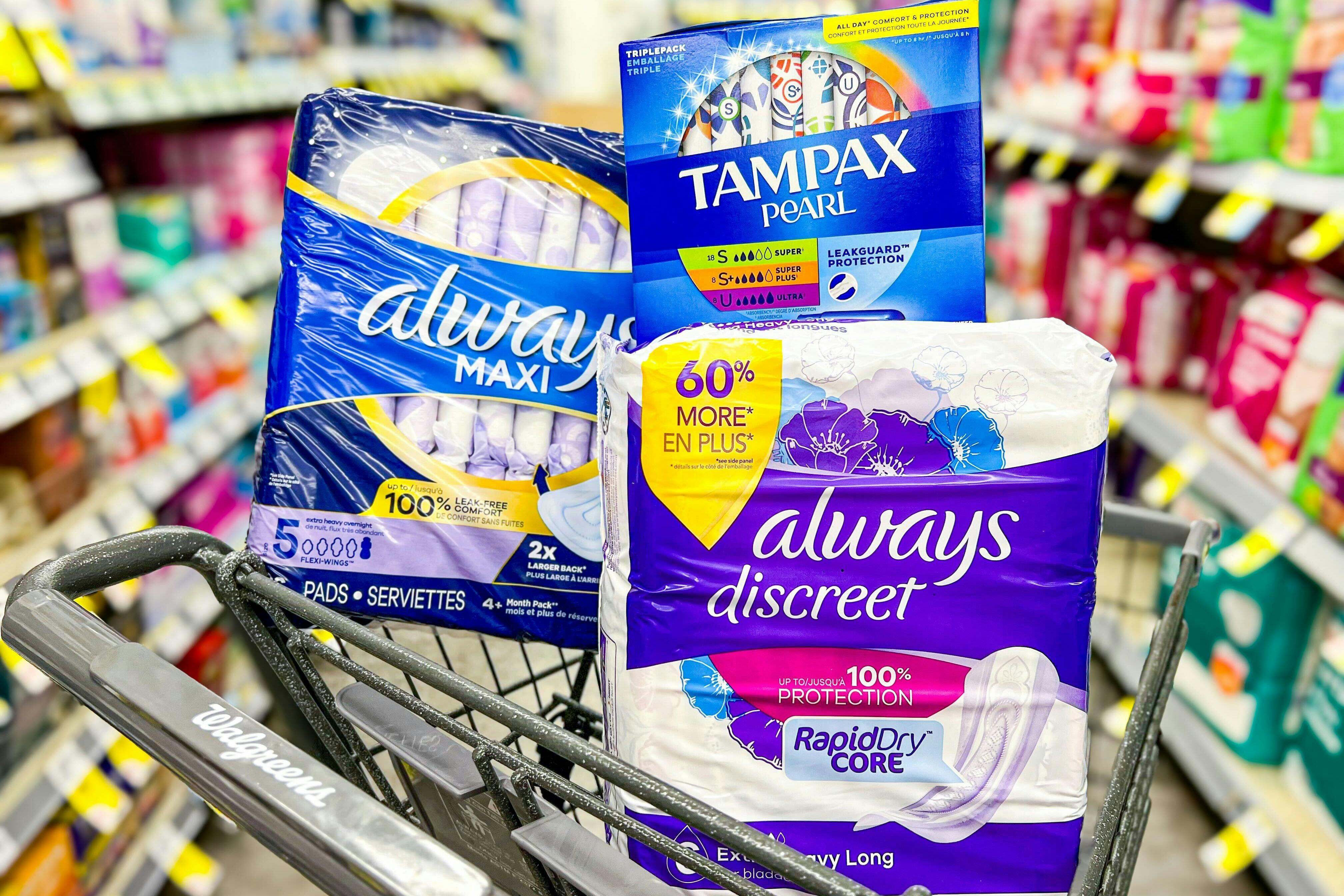 Save 37% or More on Tampax and Always — Feminine Care Deals at ...