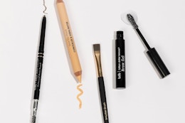 billion dollar beauty makeup on a table