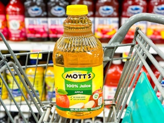 motts juice in shopping cart