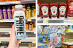 dollar general prime, heinz, h20go 3-photo collage