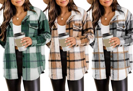 Women's Flannel Shacket