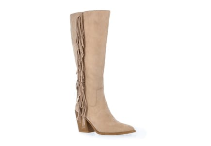 Time And Tru Women's Fringe Boots