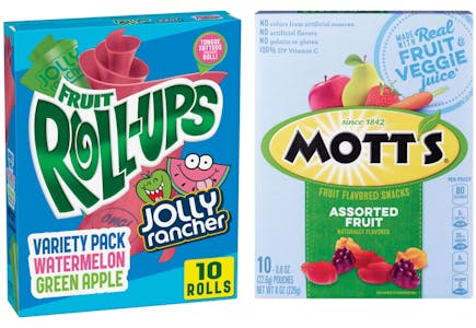 2 Fruit Snacks Boxes