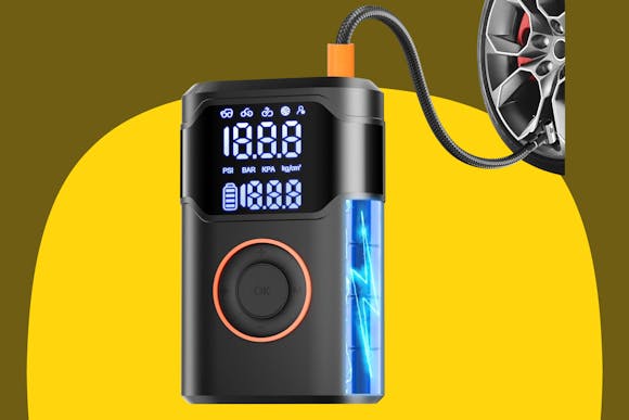 Score a Tire Inflator Air Compressor for Just $13 on Amazon