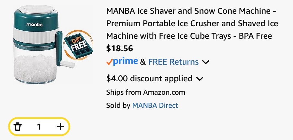 ice shaver